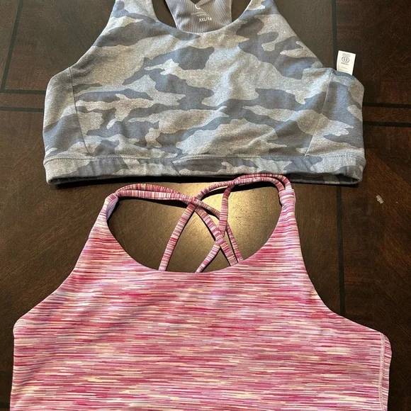 Set of Three Athleta Girl Strappy Sports Bras - Picture 2 of 5